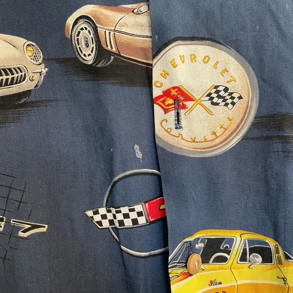 Vintage Men’s Short Sleeve Button Down Shirt - Picture 3 of 4